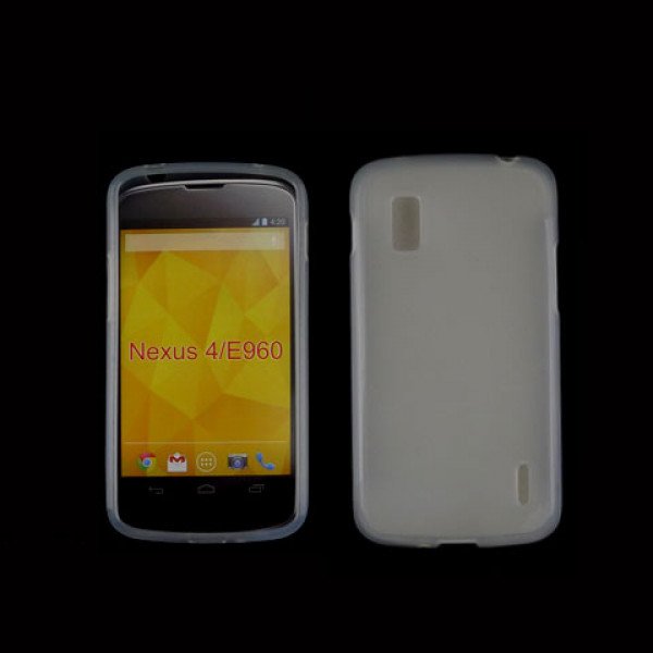 Wholesale TPU Gel Case for LG Nexus 4 / E960 ( Clear)
